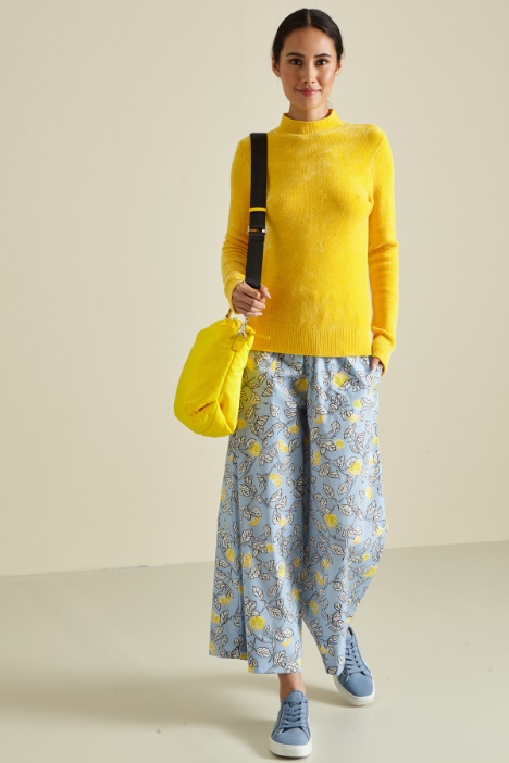 Maglia collo alto in ciniglia Fashion Market