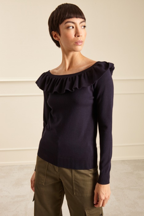 Maglia con volant Fashion Market