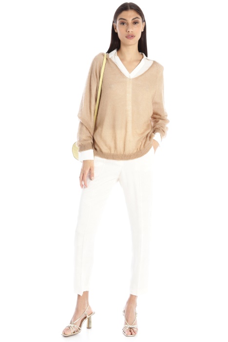 Maglia in misto mohair lamè Fashion Market