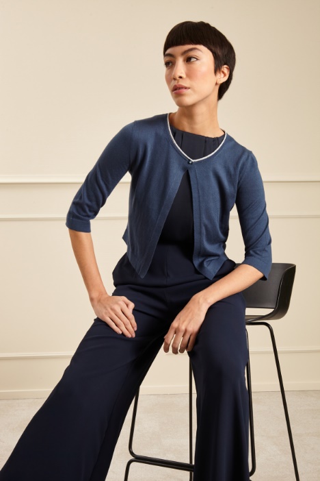 Cardigan corto in cotone Fashion Market