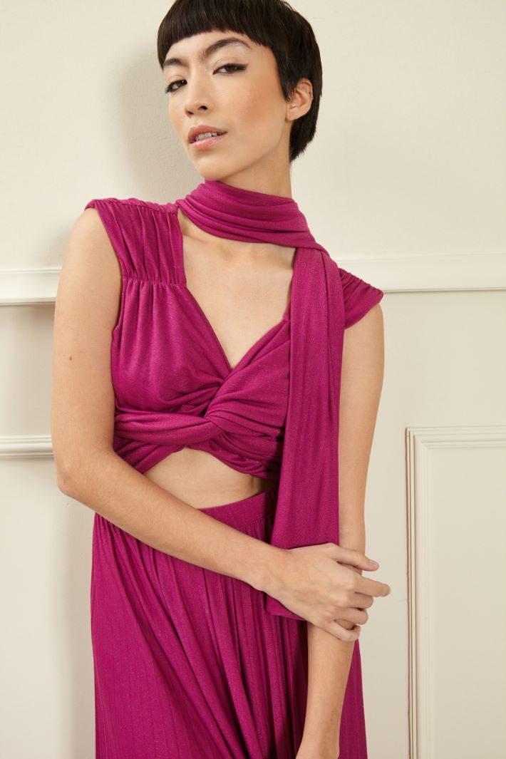 Abito in jersey con cut out - ORCHIDEA - Fashion Market - 3