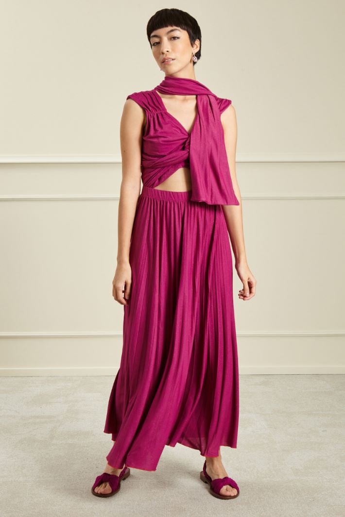 Abito in jersey con cut out - ORCHIDEA - Fashion Market