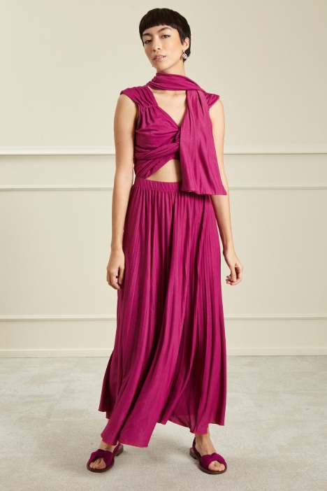 Abito in jersey con cut out - Fashion Market