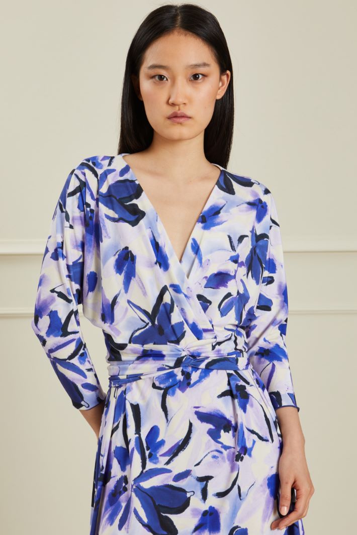 Abito in jersey stampato Fashion Market - 3