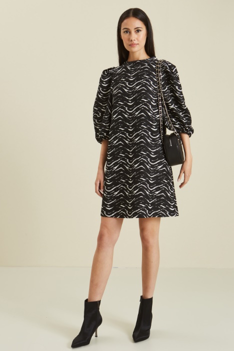 Abito con maniche a palloncino Fashion Market