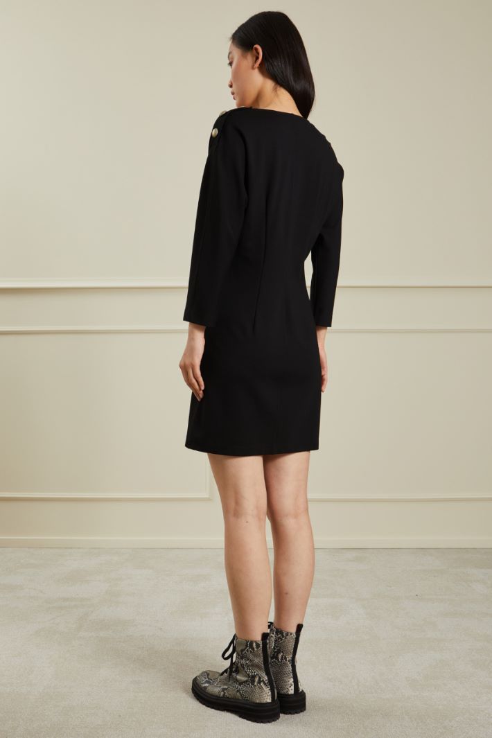 Abito corto in jersey Fashion Market - 4
