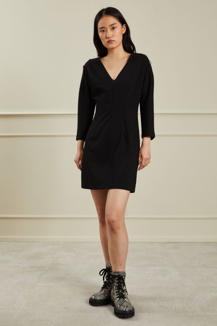 Abito corto in jersey Fashion Market - 2