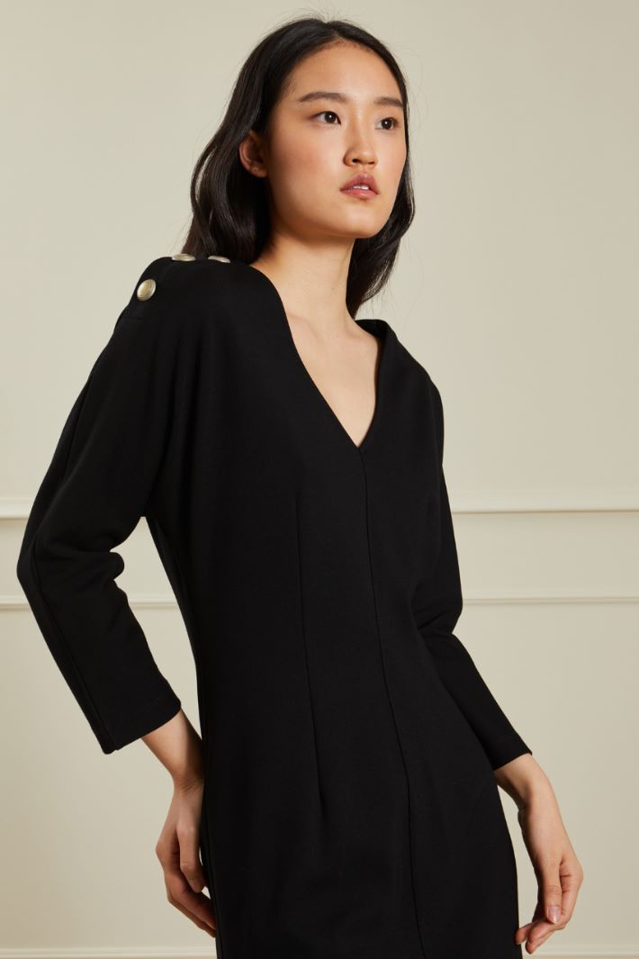 Abito corto in jersey Fashion Market - 3