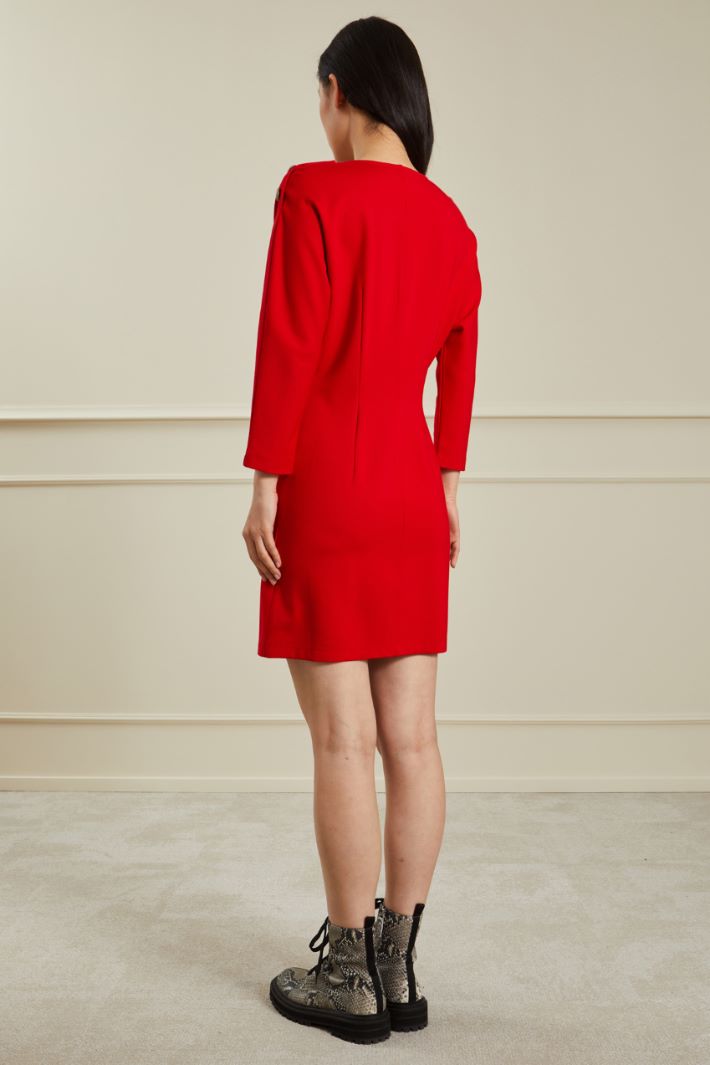 Abito corto in jersey Fashion Market - 4