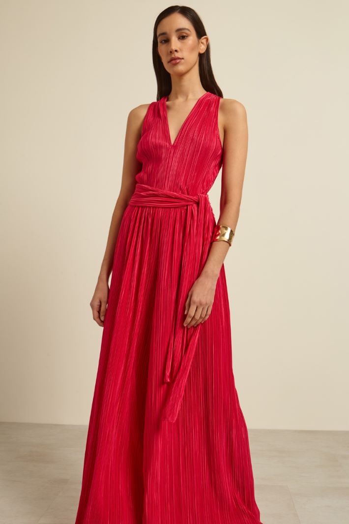 Tuta in plissé - FUCSIA - Fashion Market - 2