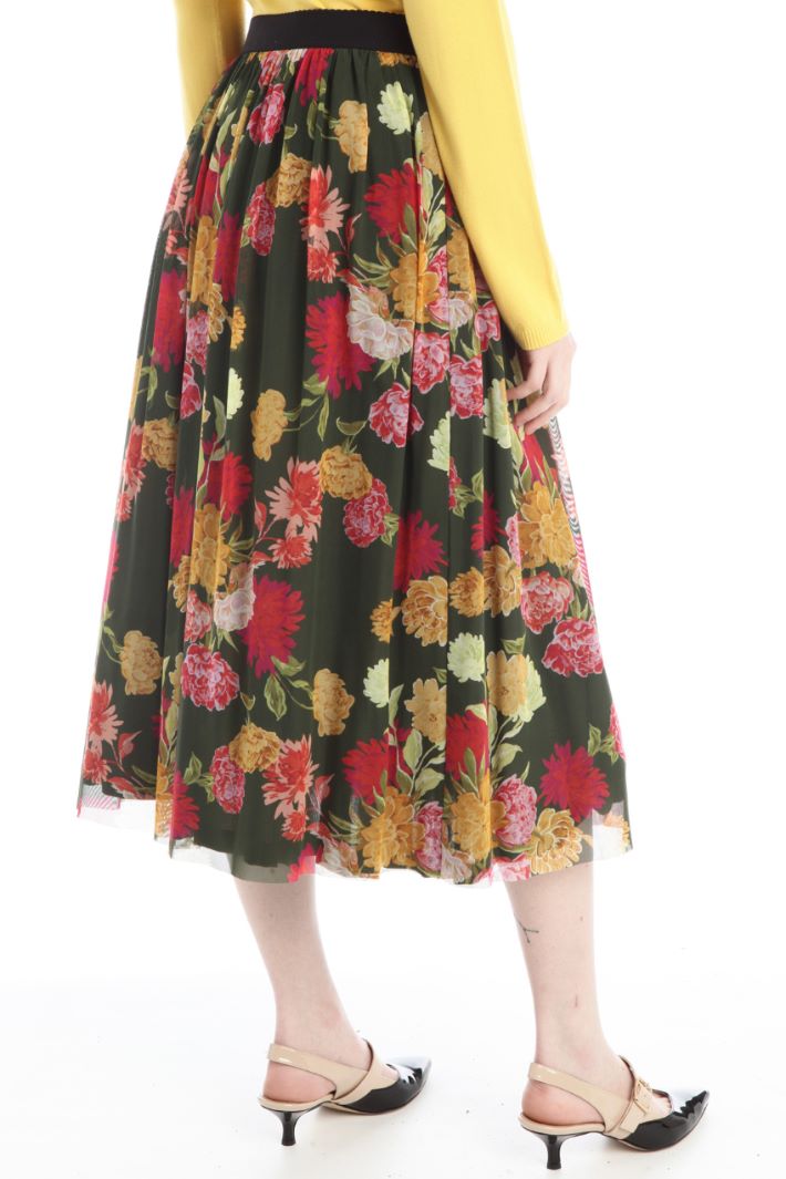 Gonna in tulle stampato Fashion Market - 4