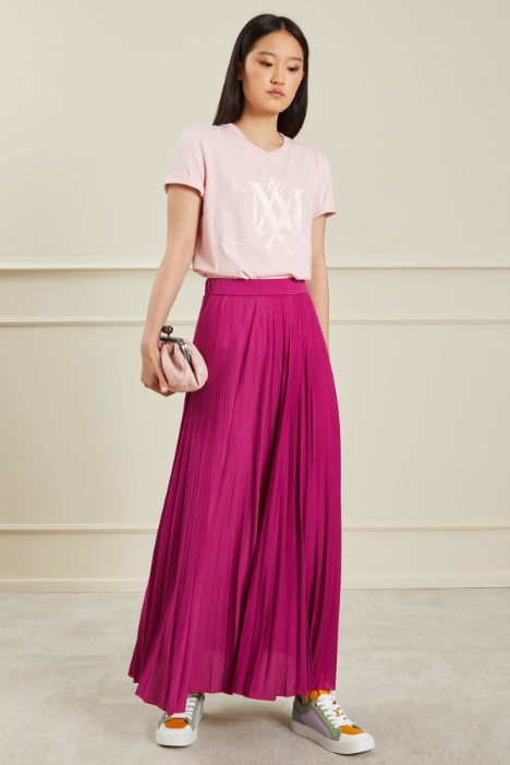 Gonna in jersey plissè Fashion Market