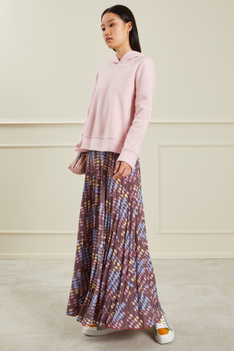 Gonna in jersey plissè Fashion Market