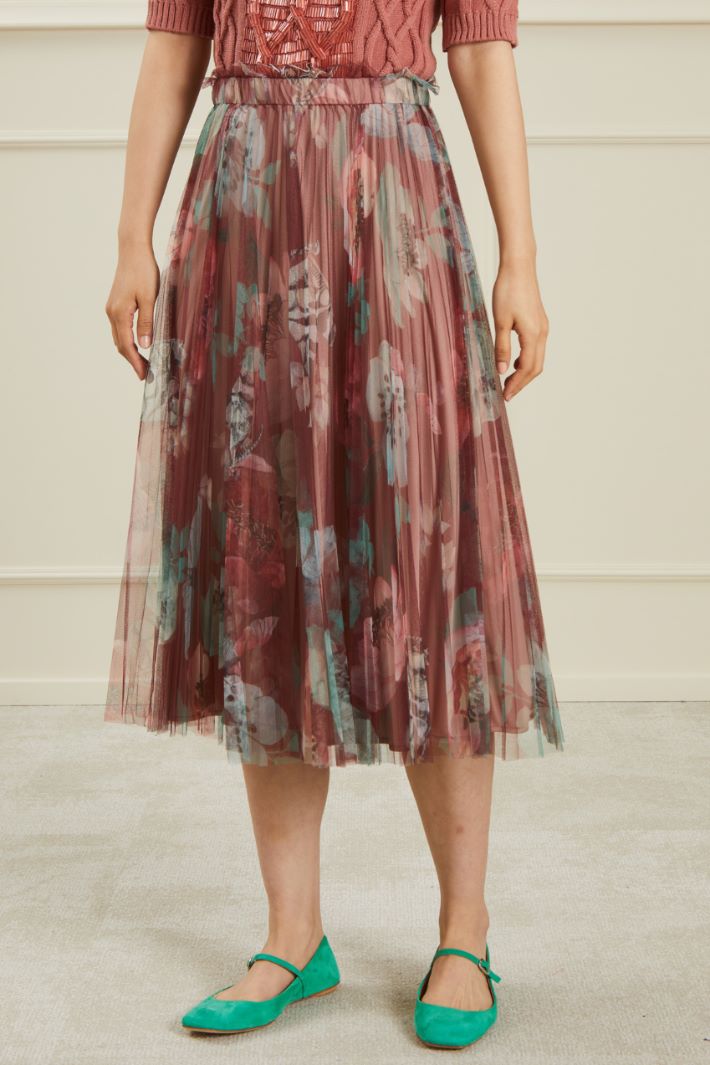 Gonna arricciata in tulle Fashion Market - 2