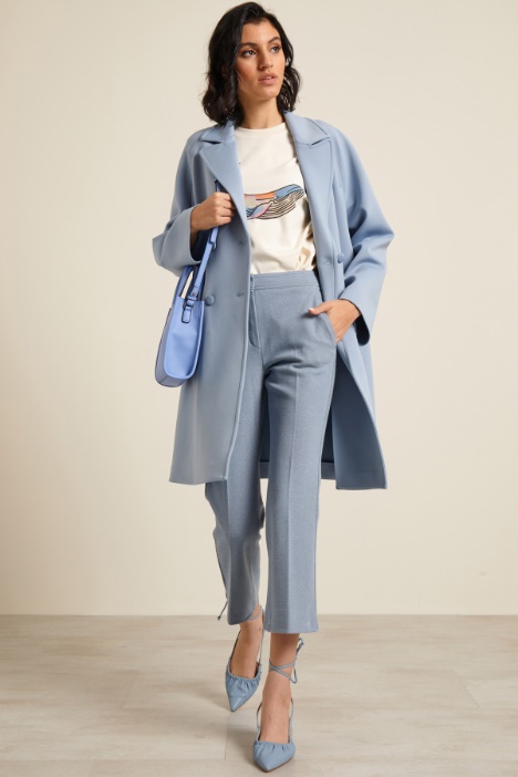 Pantaloni flare cropped  - Fashion Market