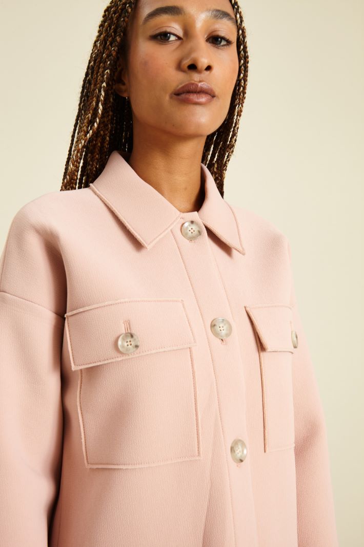Giacca boxy - ROSA ANTICO - Fashion Market - 3