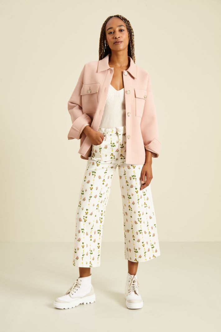 Giacca boxy - ROSA ANTICO - Fashion Market