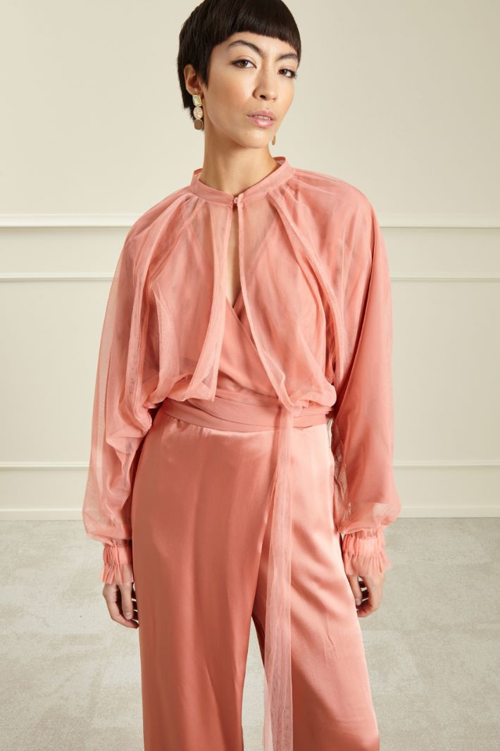 Coprispalle in jersey a rete Fashion Market - 2