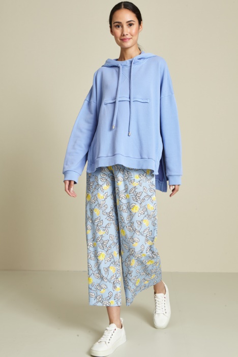 Felpa in cotone con cappuccio Fashion Market