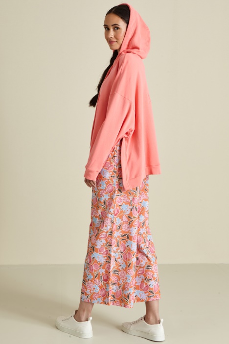 Felpa in cotone con cappuccio Fashion Market