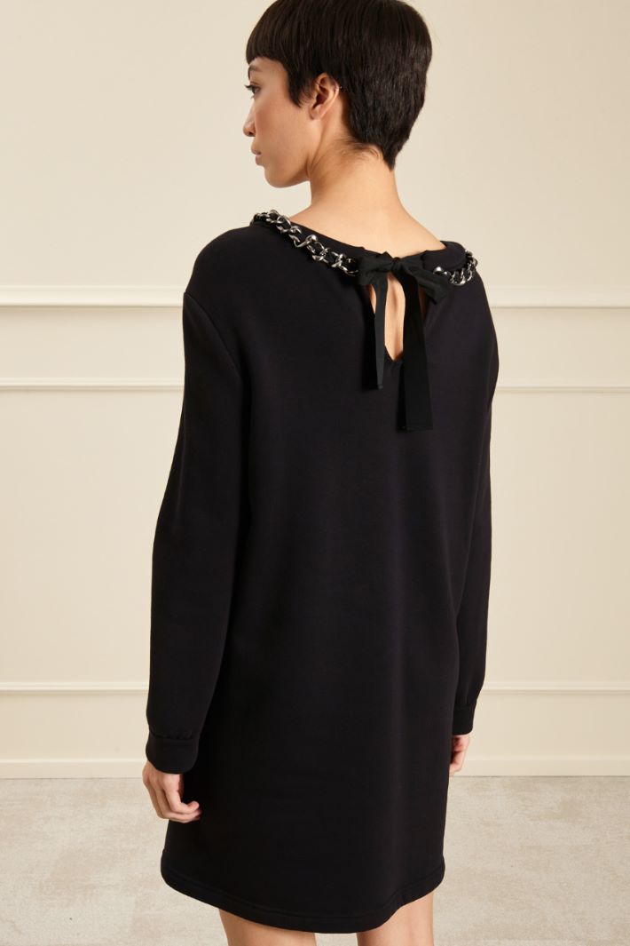 Felpa lunga in cotone Fashion Market - 4