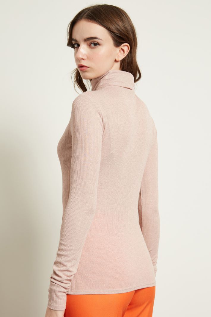 Dolcevita a coste lamé Fashion Market - 4