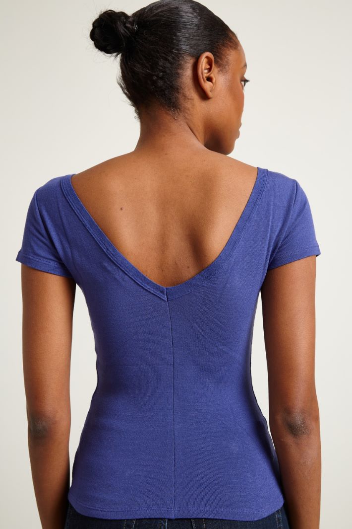T-shirt aderente Fashion Market - 4