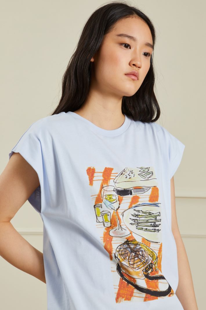 T-shirt lunga Fashion Market - 3