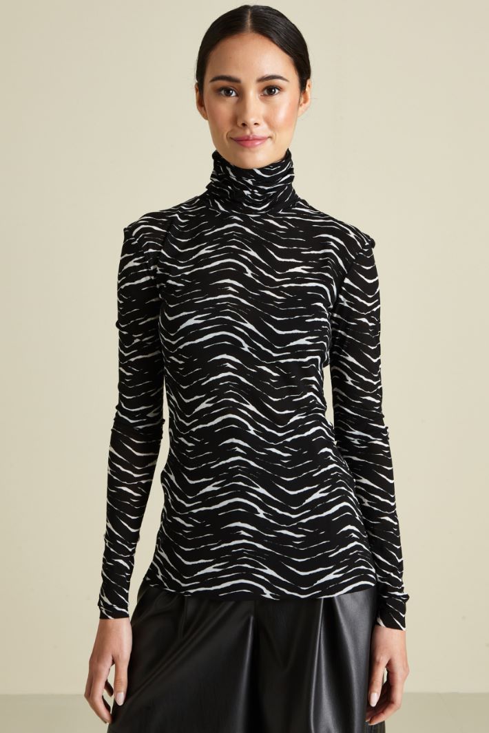 Dolcevita in jersey tecnico Fashion Market - 2