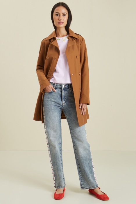 T-shirt con ricami e perline  Fashion Market