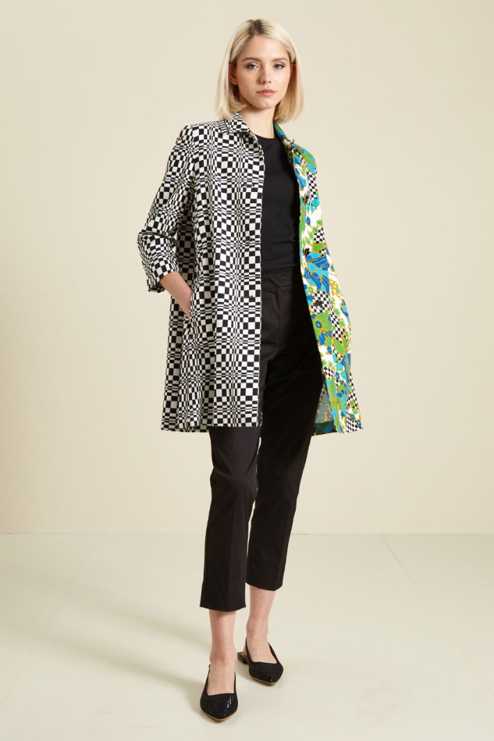 Giacca lunga in stuoia Fashion Market