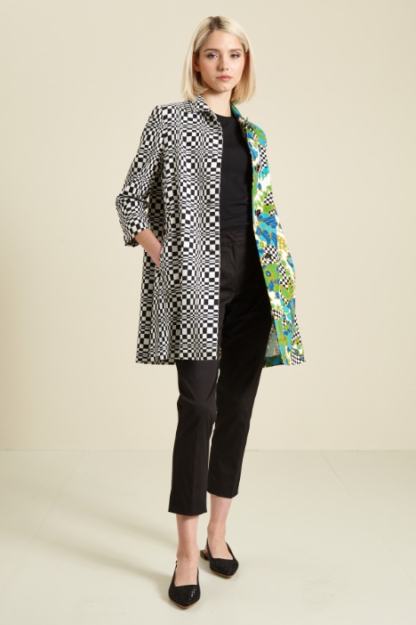 Giacca lunga in stuoia Fashion Market