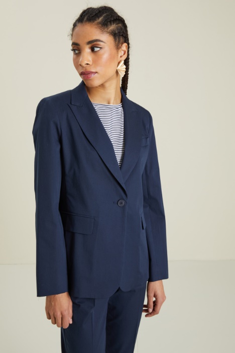 Blazer in gabardine Fashion Market