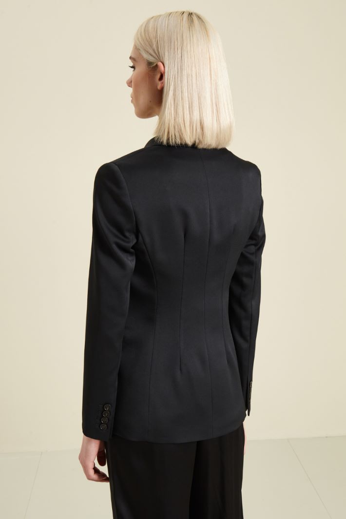 Blazer doppiopetto - NERO - Fashion Market - 4