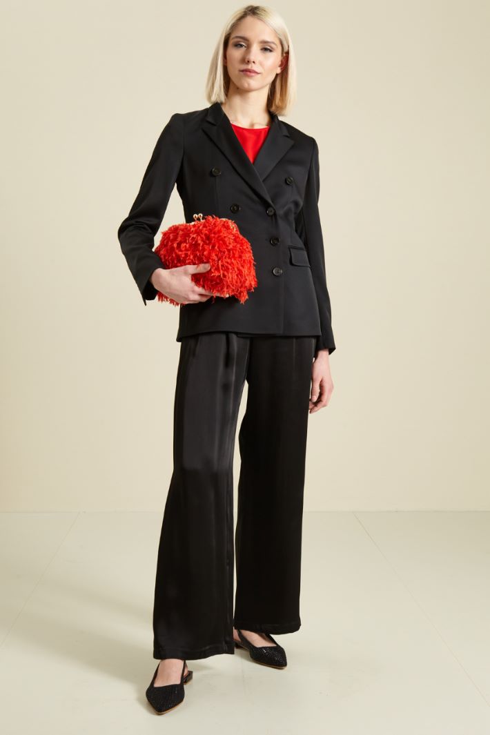Blazer doppiopetto - NERO - Fashion Market