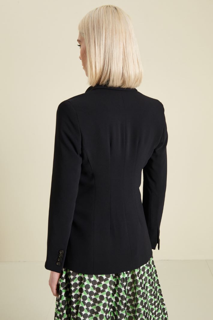 Blazer doppiopetto - NERO - Fashion Market - 4