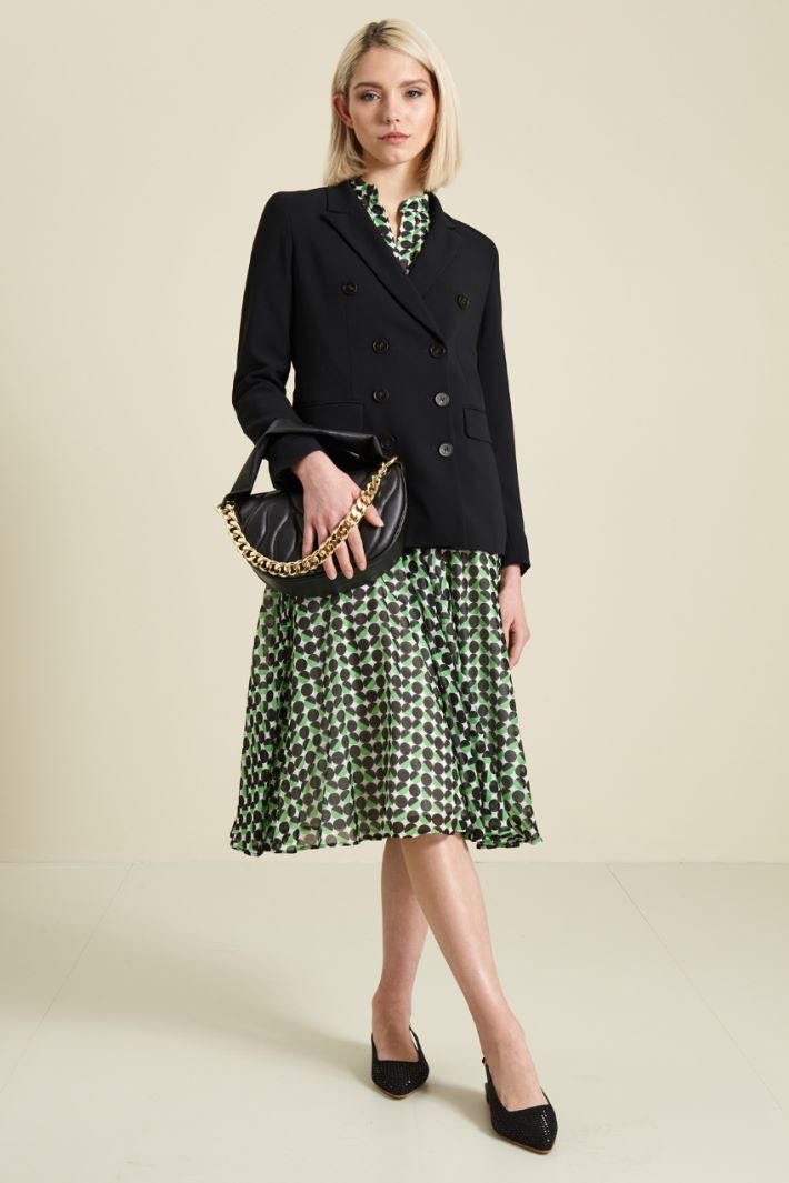 Blazer doppiopetto - NERO - Fashion Market