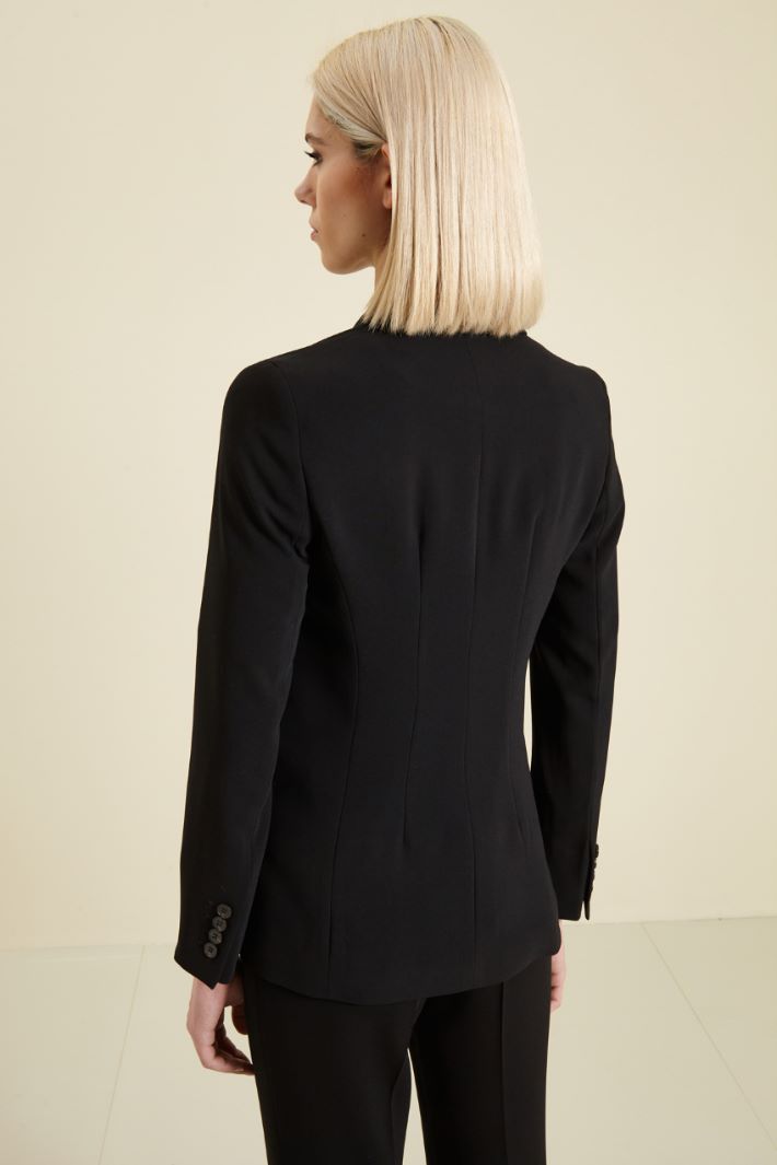 Blazer doppiopetto - NERO - Fashion Market - 4