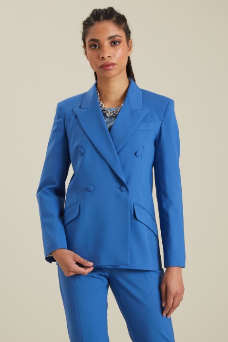 Blazer in tela di lana Fashion Market
