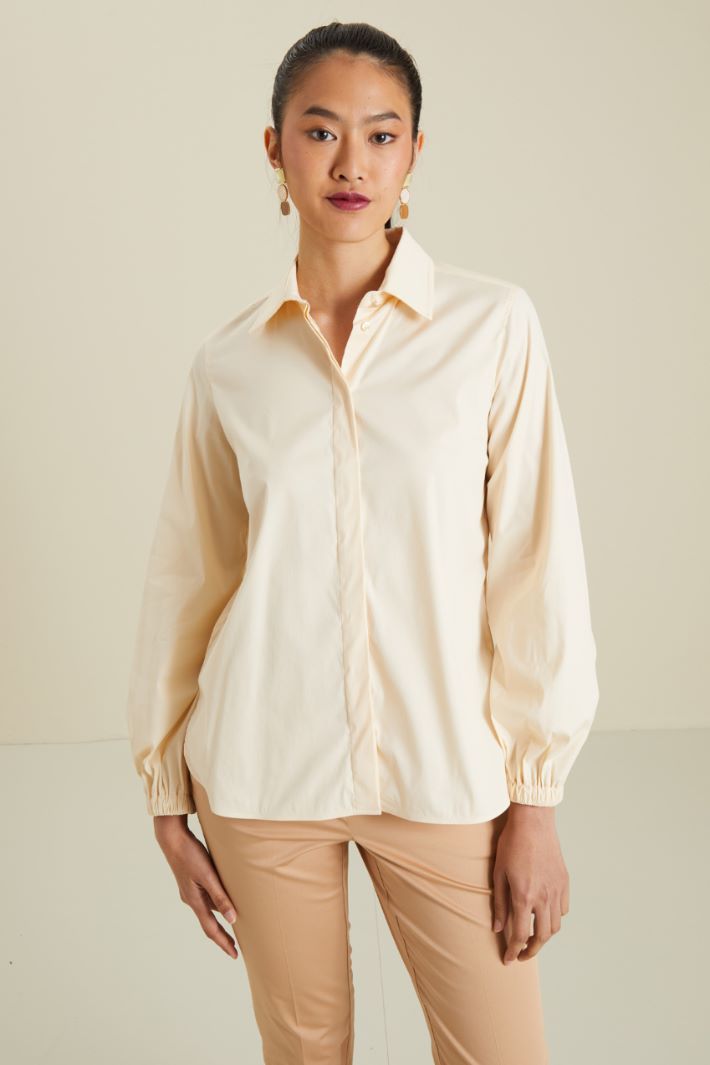 Camicia in popeline - ROSA CHIARO - Fashion Market - 2