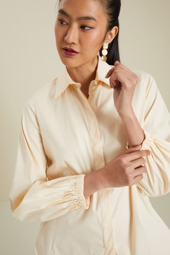 Camicia in popeline - ROSA CHIARO - Fashion Market - 3