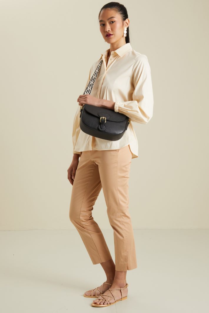 Camicia in popeline - ROSA CHIARO - Fashion Market