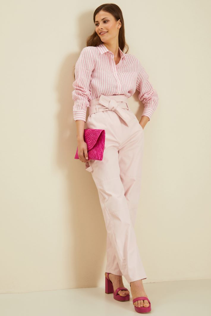 Pantaloni in gabardina - CIPRIA - Fashion Market