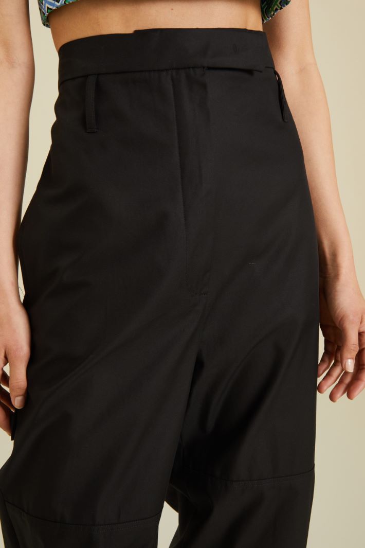 Pantaloni in gabardina Fashion Market - 3