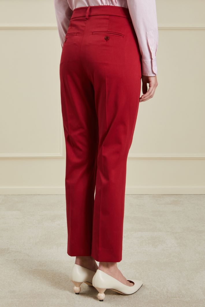 Pantaloni a sigaretta - CILIEGIA - Fashion Market - 4