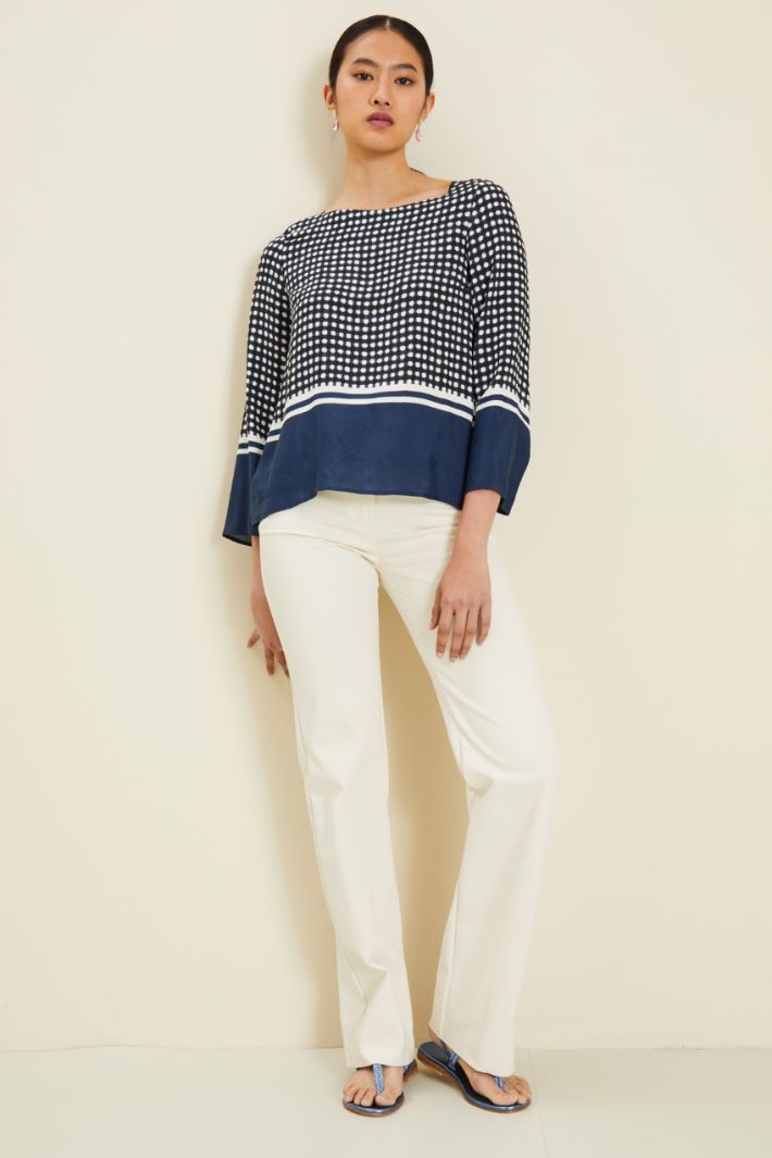 Pantaloni con dettaglio di catena Fashion Market