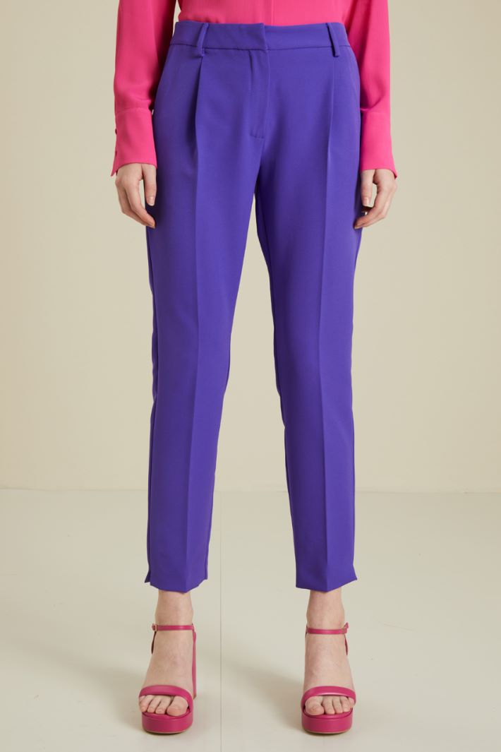 Pantaloni in cady - VIOLA - Fashion Market - 2