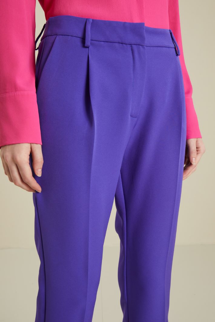 Pantaloni in cady - VIOLA - Fashion Market - 3