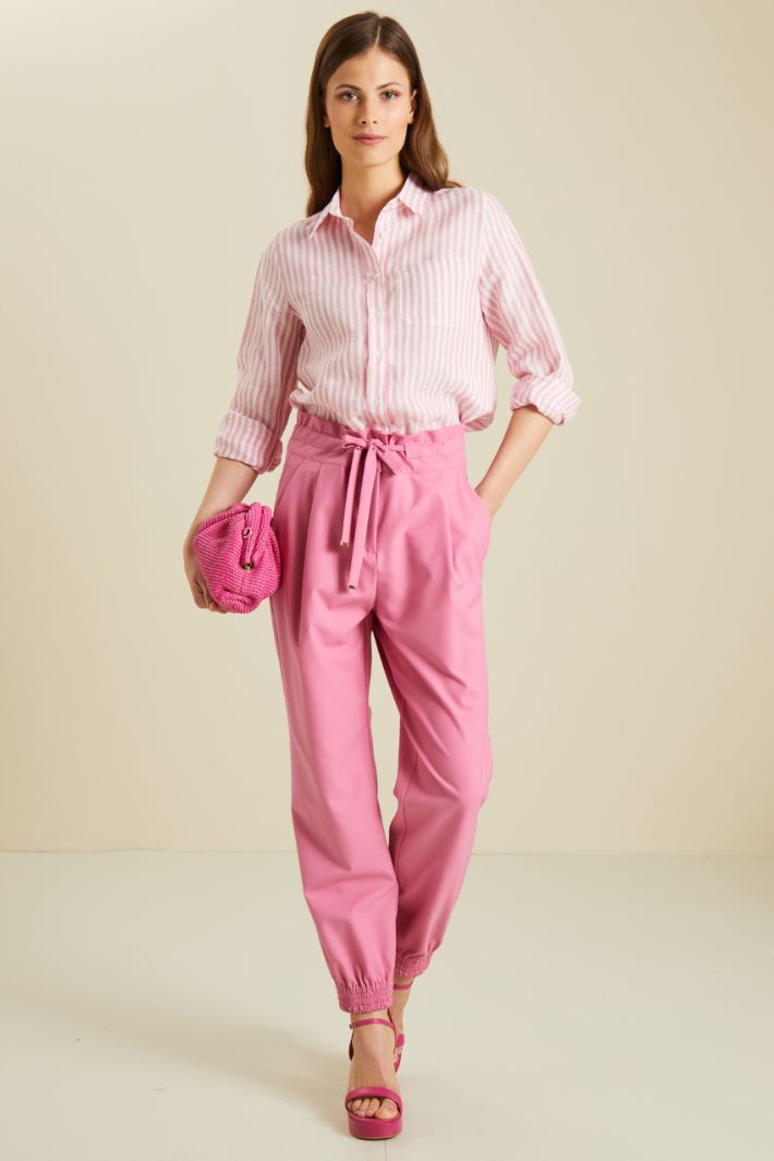 Pantaloni con coulisse - ROSA - Fashion Market