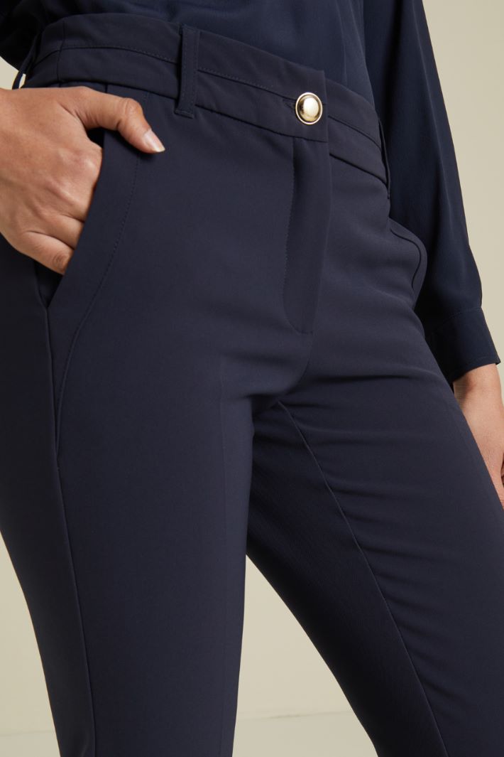 Pantaloni a sigaretta Fashion Market - 3